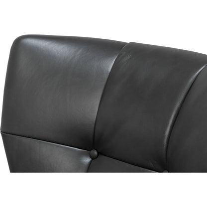 Alastair Chair by Sarreid Ltd.. Made from leather in a traditional style.