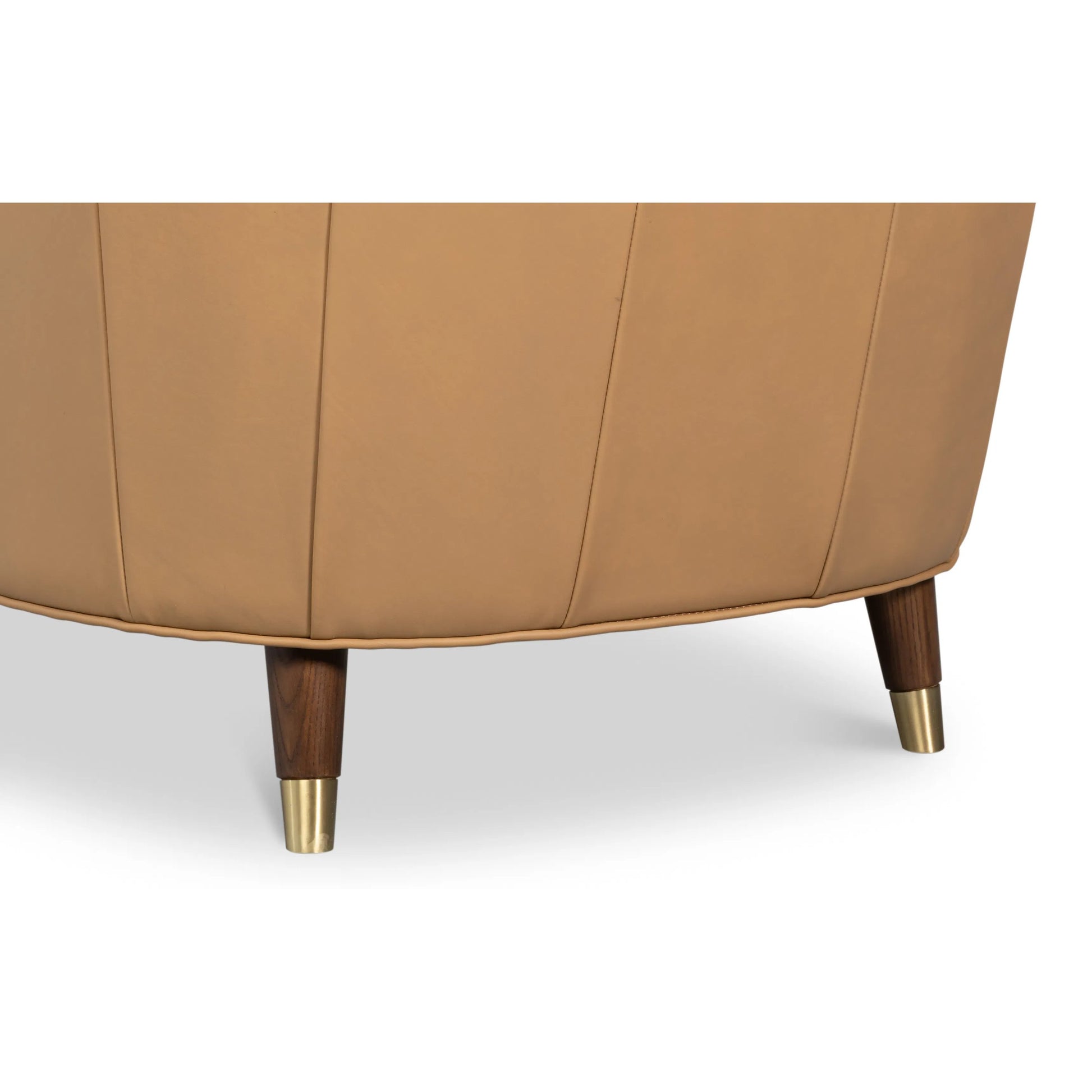 Alastair Chair by Sarreid Ltd.. Made from leather in a traditional style.