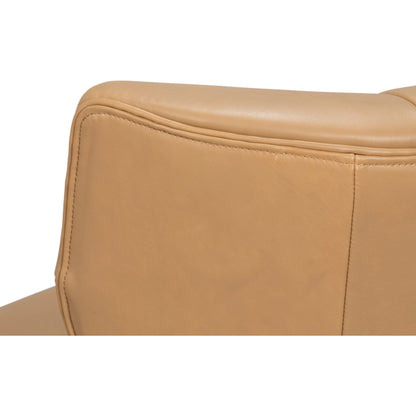 Alastair Chair by Sarreid Ltd.. Made from leather in a traditional style.