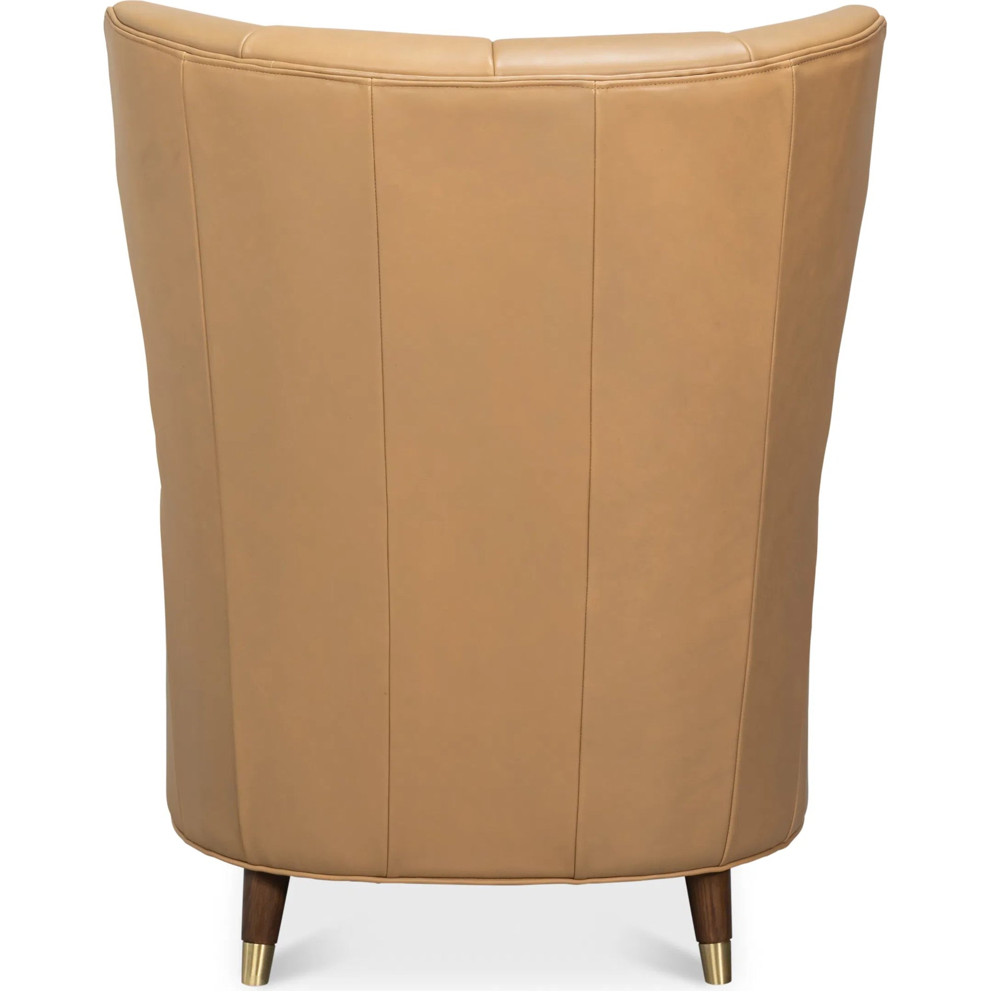 Alastair Chair by Sarreid Ltd.. Made from leather in a traditional style.