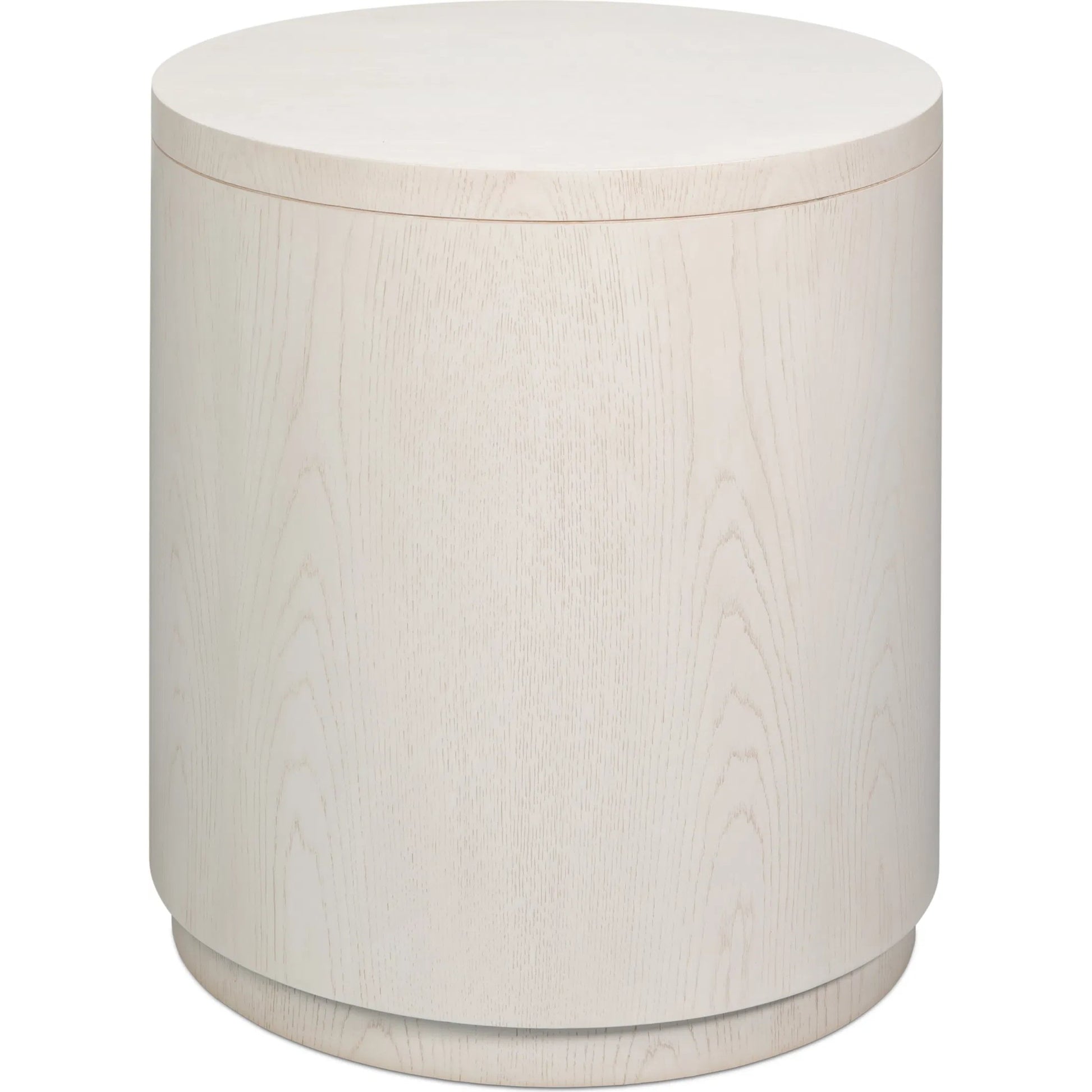 Vero Side Table by Sarreid Ltd.. Made from dark walnut in a modern style.