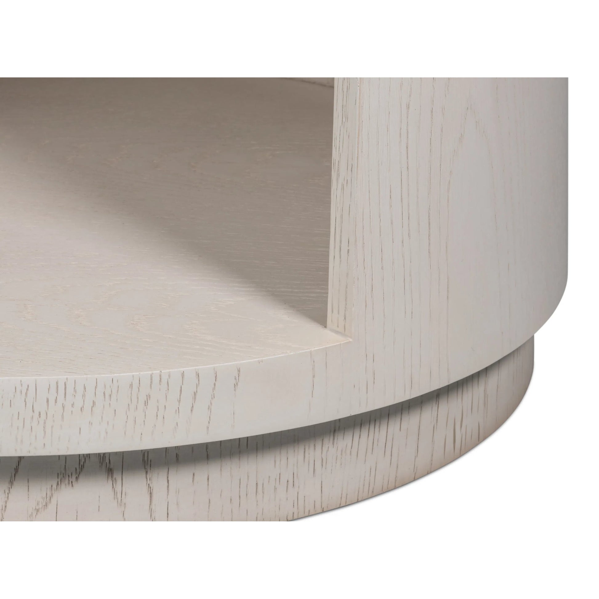 Vero Side Table by Sarreid Ltd.. Made from dark walnut in a modern style.