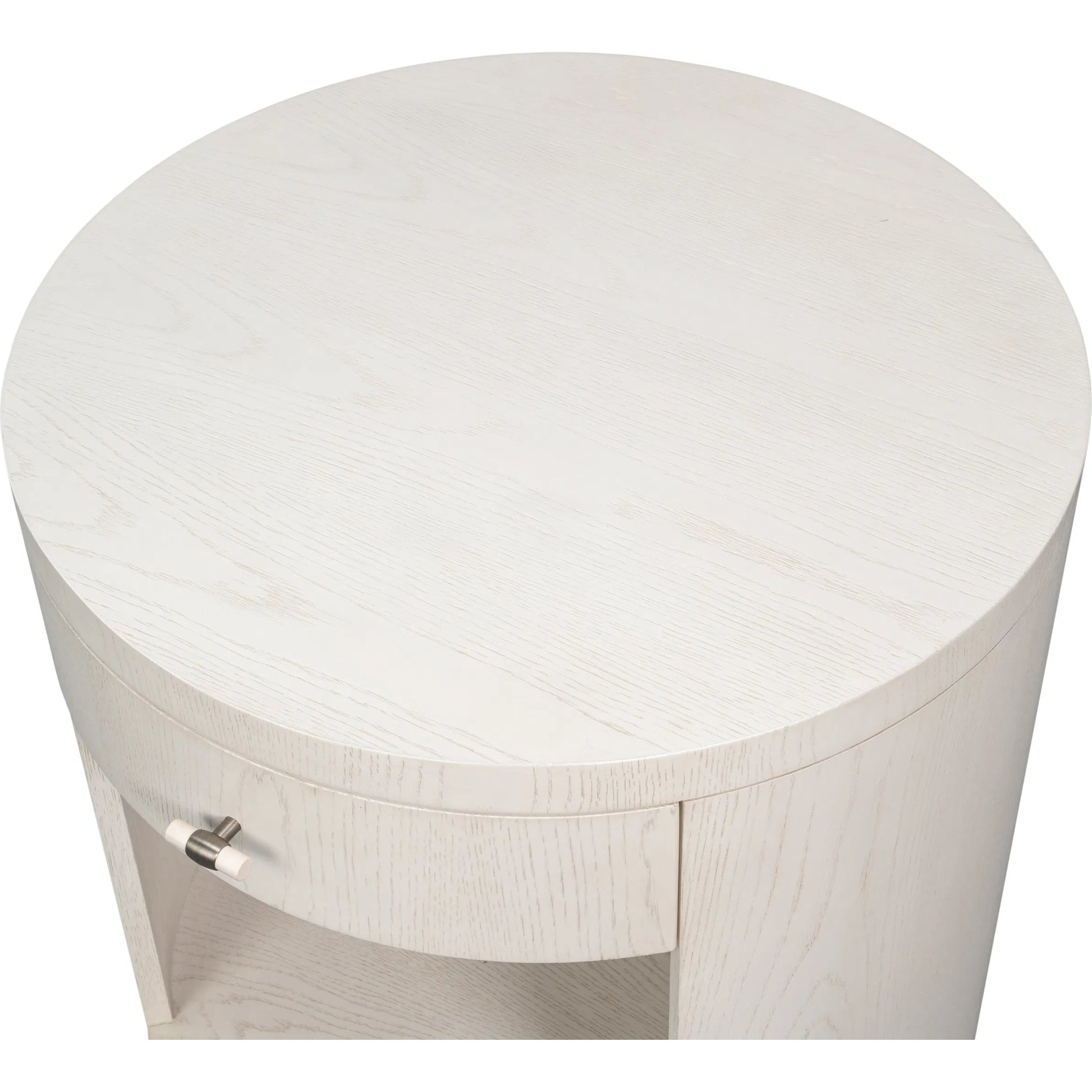 Vero Side Table by Sarreid Ltd.. Made from dark walnut in a modern style.