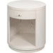 Vero Side Table by Sarreid Ltd.. Made from dark walnut in a modern style.