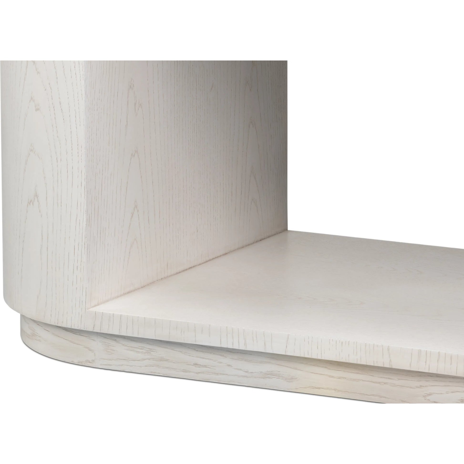 Vero Console Table by Sarreid Ltd.. Made from dark walnut in a modern style.