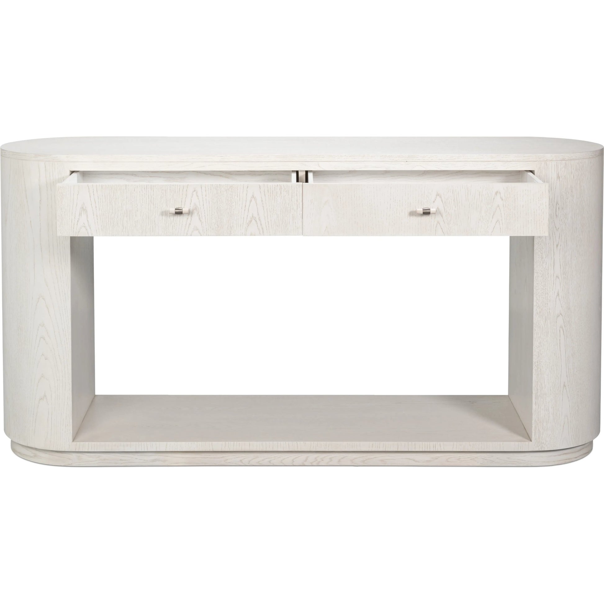 Vero Console Table by Sarreid Ltd.. Made from dark walnut in a modern style.