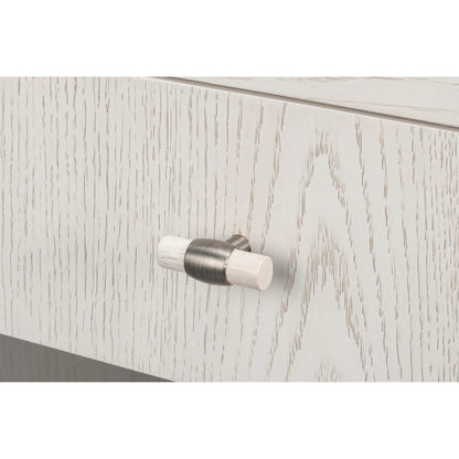 Vero Console Table by Sarreid Ltd.. Made from dark walnut in a modern style.