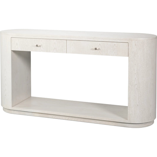 Vero Console Table by Sarreid Ltd.. Made from dark walnut in a modern style.