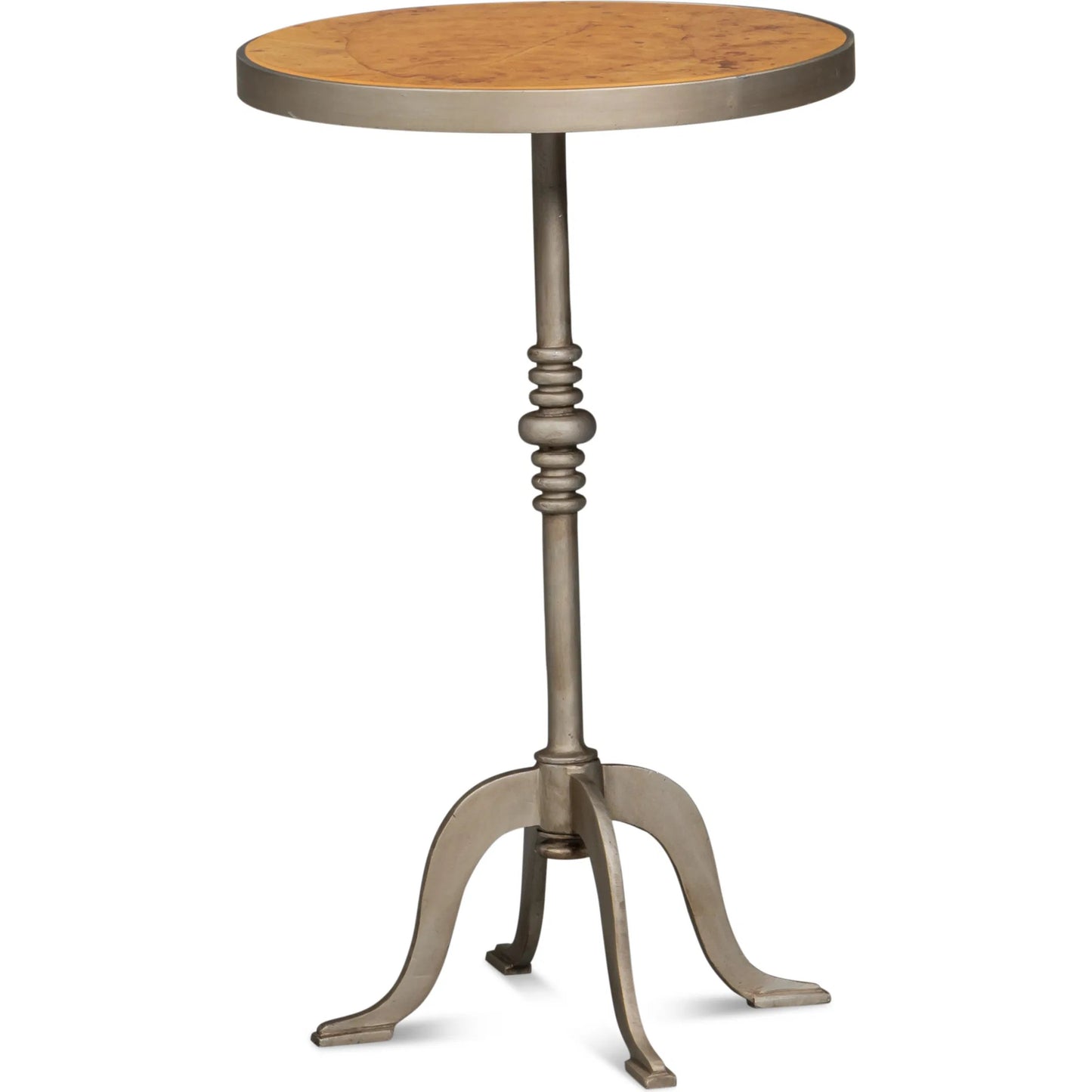 000 SI-2473333 | Primary Silo | Carolina Leaf Table by Sarreid Ltd. in brown. Made from casted aluminum in a traditional style.