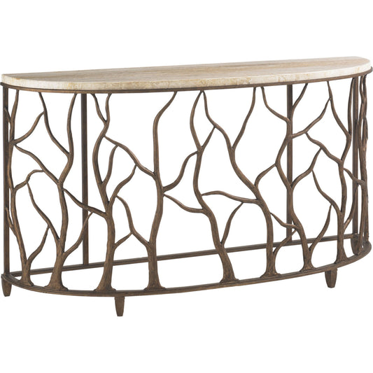 Bannister Garden Console Table by Tommy Bahama Home. Made from unique in a eclectic & global style.