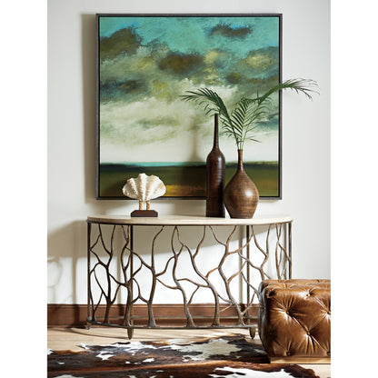 Bannister Garden Console Table by Tommy Bahama Home. Made from unique in a eclectic & global style.