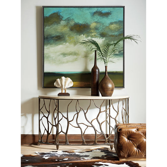 Bannister Garden Console Table by Tommy Bahama Home. Made from unique in a eclectic & global style.
