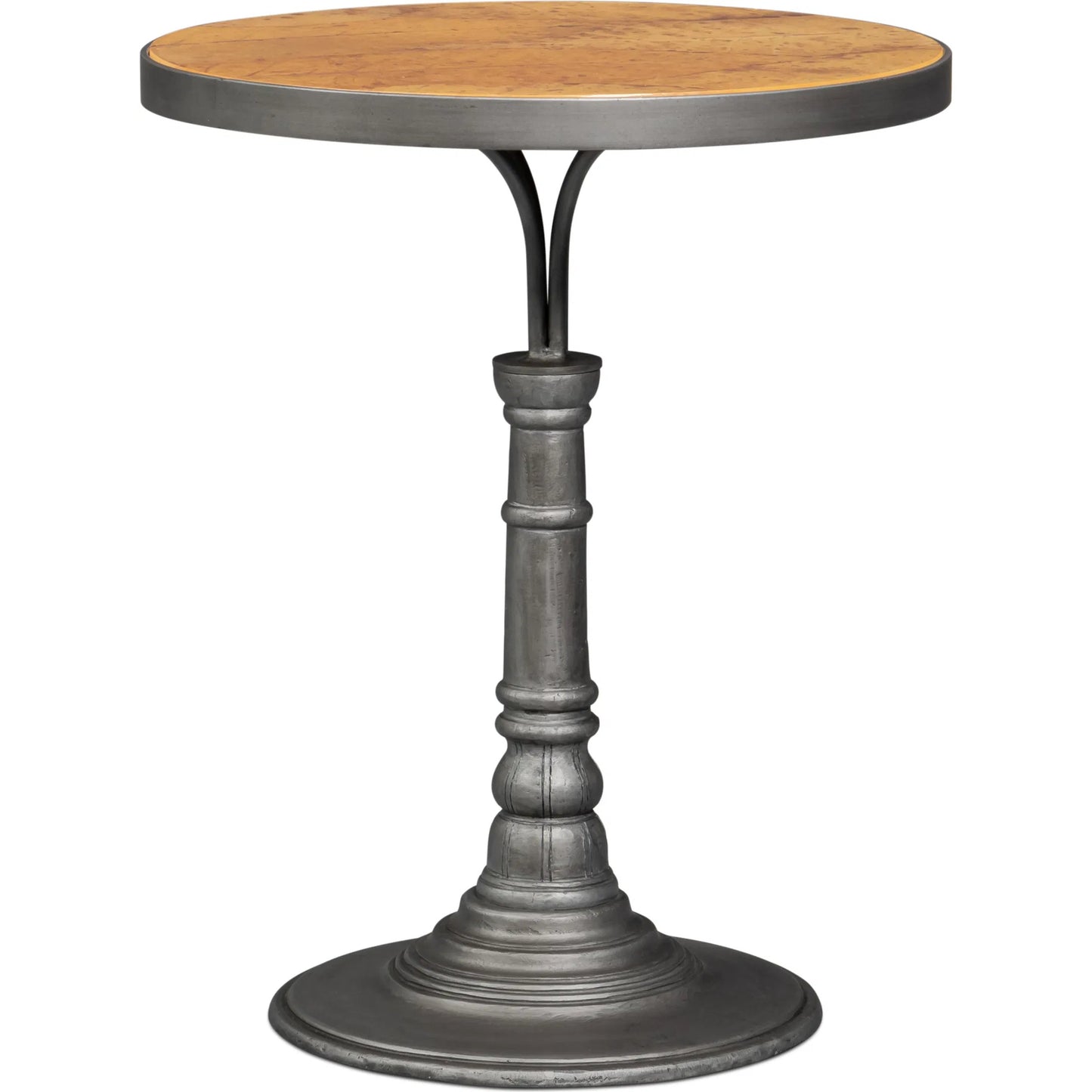 000 SI-2473324 | Additional Silo | Banner House Table by Sarreid Ltd. in brown. Made from casted aluminum in a traditional style.