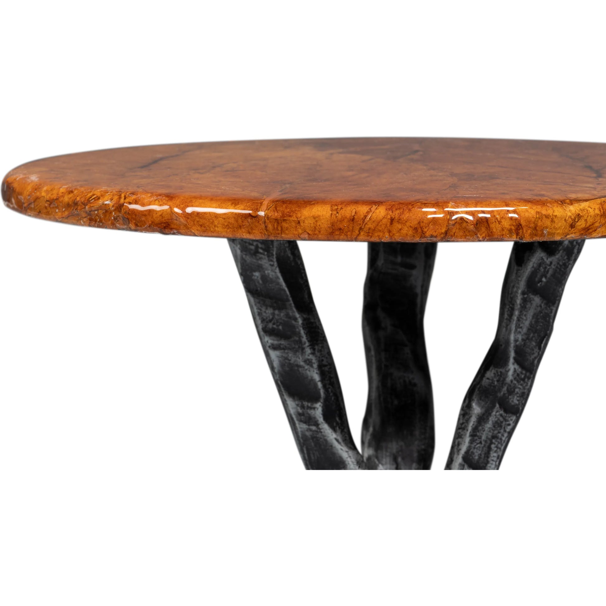Planter's Table by Sarreid Ltd.. Made from casted aluminum in a traditional style.