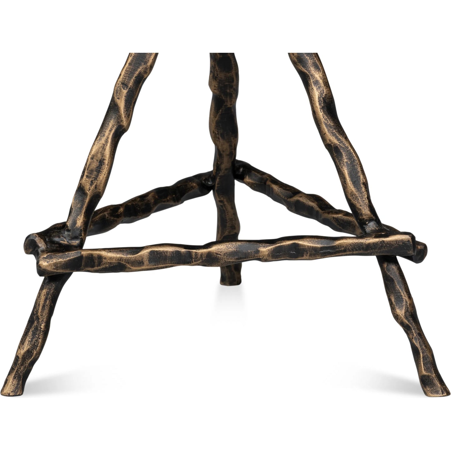 015 SI-2473342 | Closeup | Planter's Table by Sarreid Ltd.. Made from casted aluminum in a traditional style.