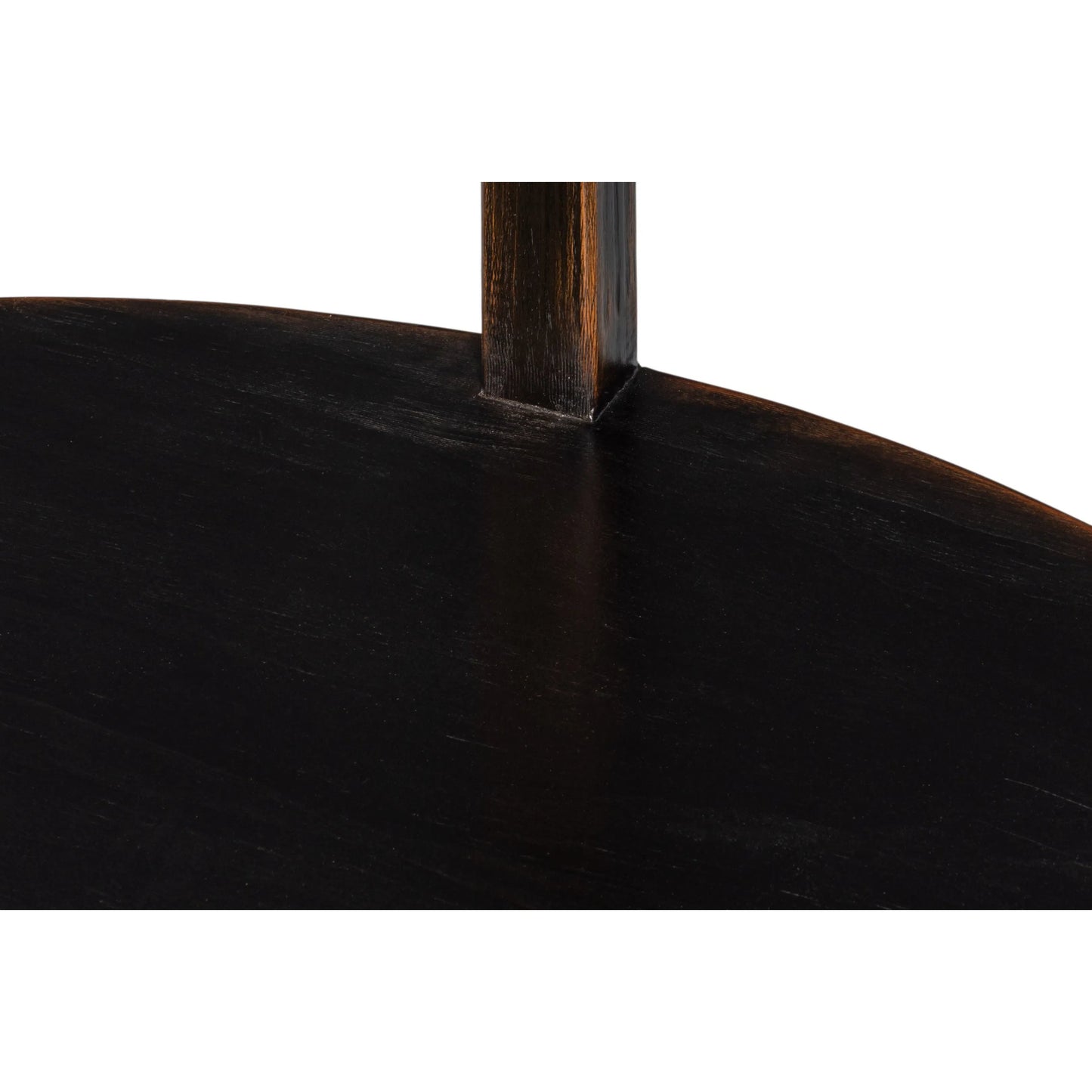 003 SI-2531060 | Closeup | Golden Rim Side Table by Sarreid Ltd. in black and antique gold accents. Made from unique in a unique style.