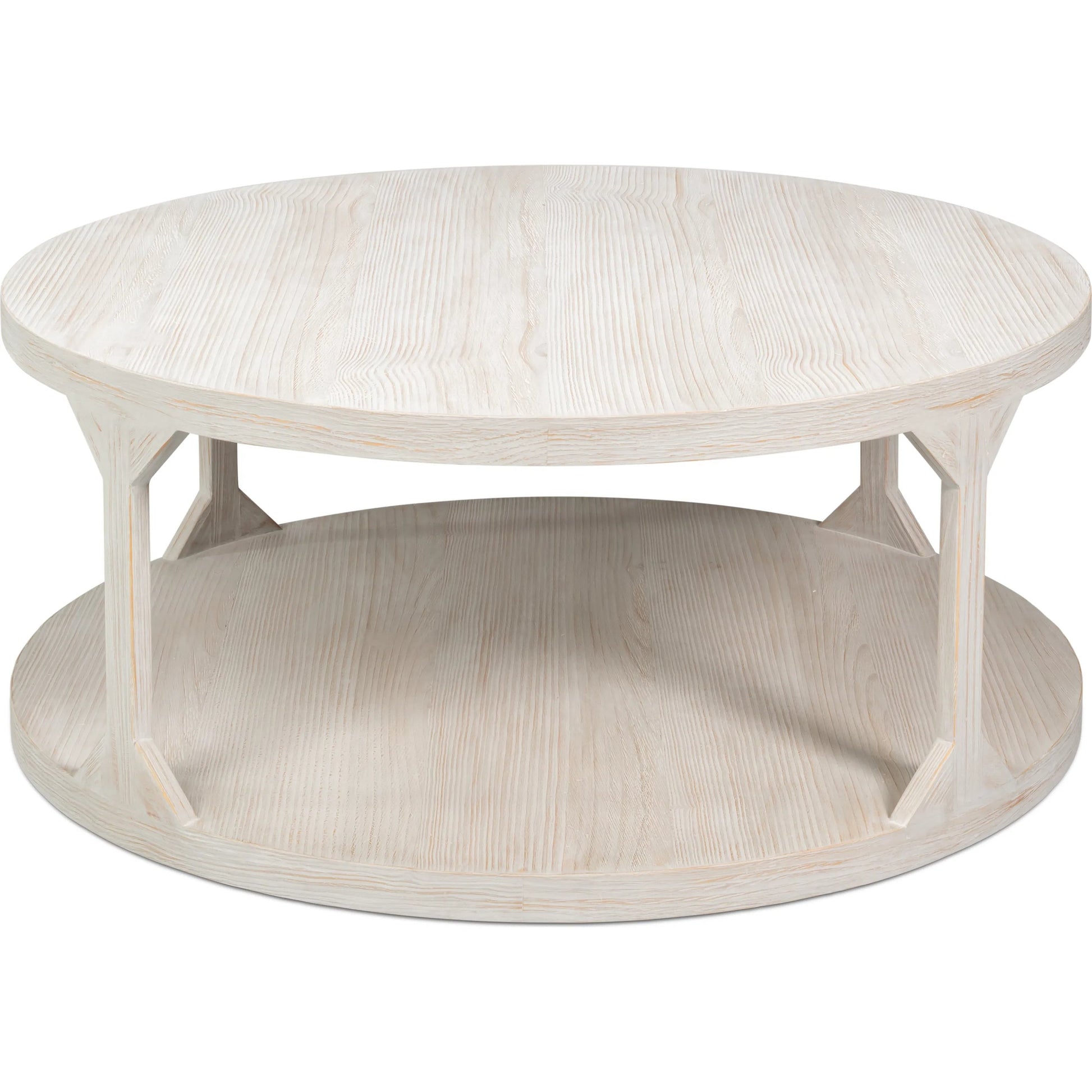 Devon Coffee Table by Sarreid Ltd. in grey. Made from unique in a transitional style.