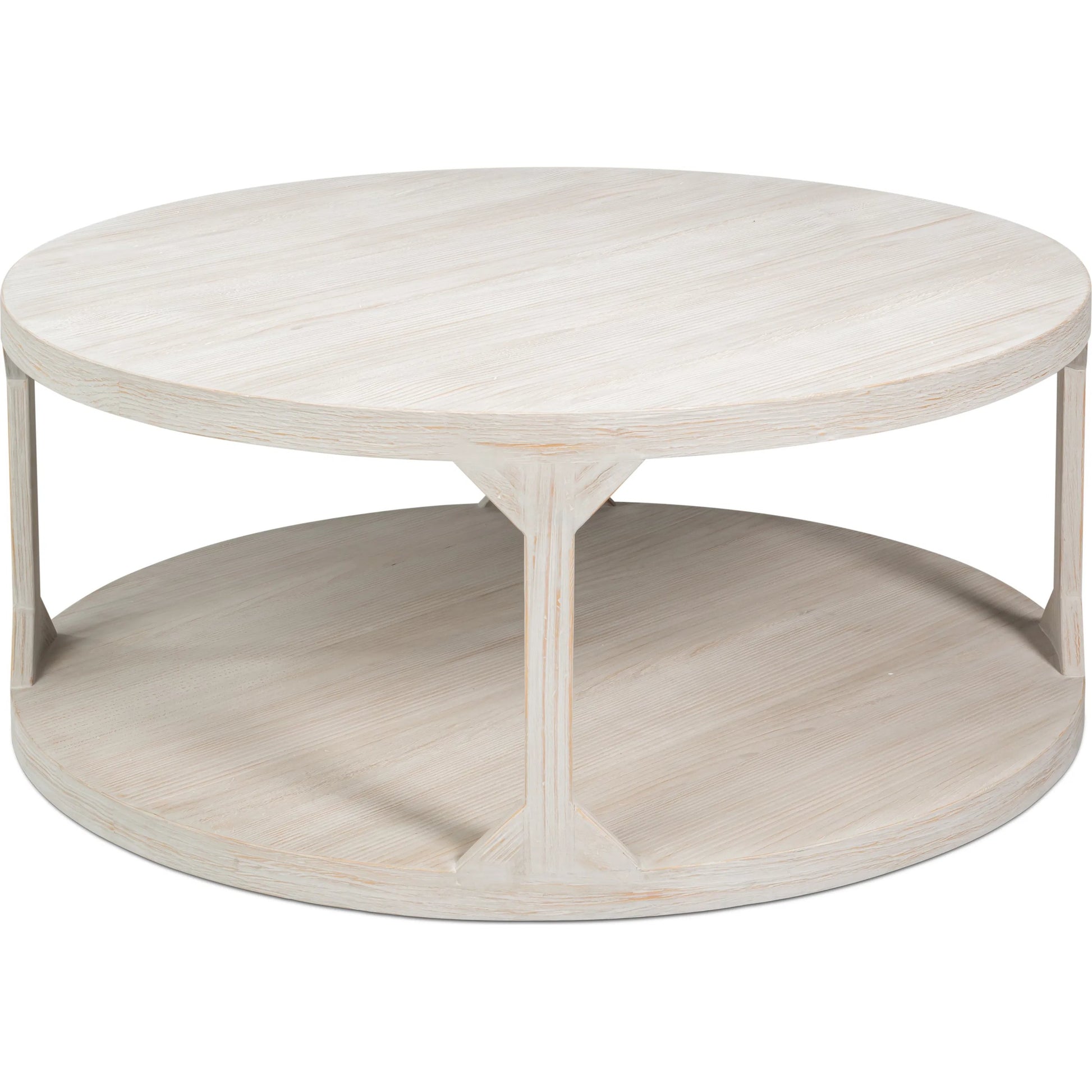 Devon Coffee Table by Sarreid Ltd. in grey. Made from unique in a transitional style.
