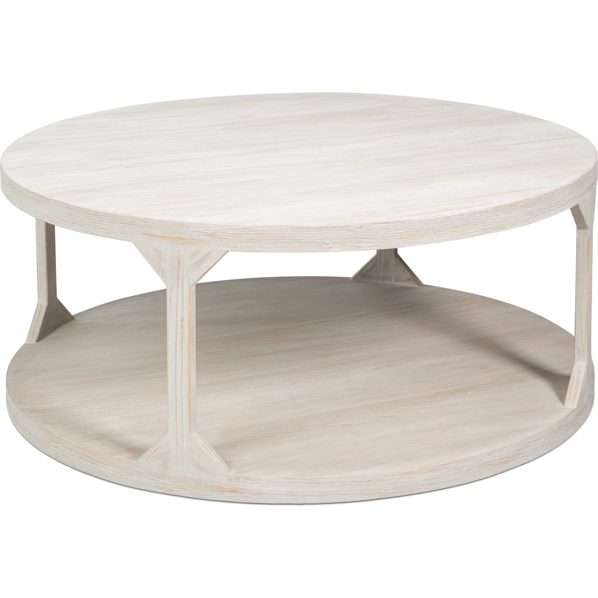 Devon Coffee Table by Sarreid Ltd. in grey. Made from unique in a transitional style.