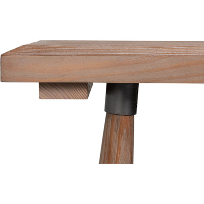 Magnus Console by Sarreid Ltd. in natural and pine wood. Made from unique in a unique style.