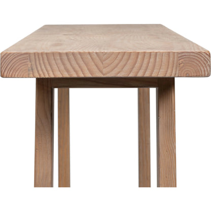 Farmhouse Kitchen Table by Sarreid Ltd. in natural and natural aged pine. Made from unique in a rustic style.