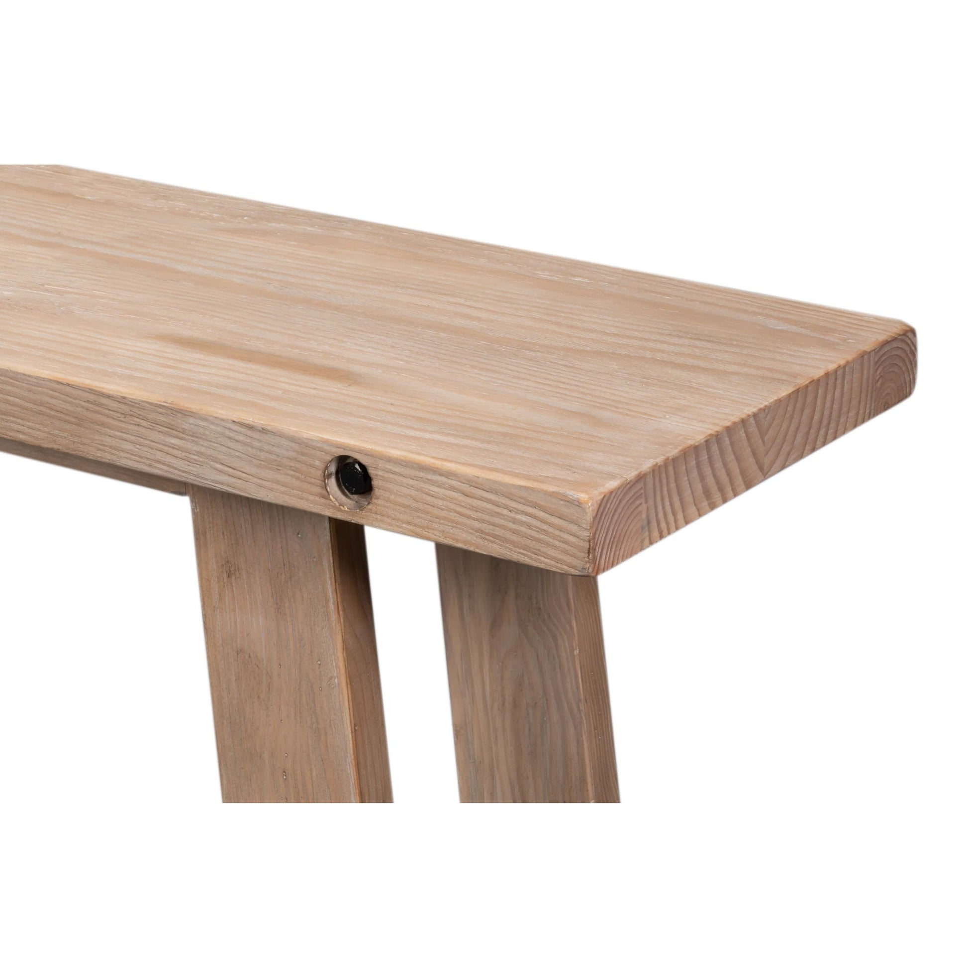 Farmhouse Kitchen Table by Sarreid Ltd. in natural and natural aged pine. Made from unique in a rustic style.