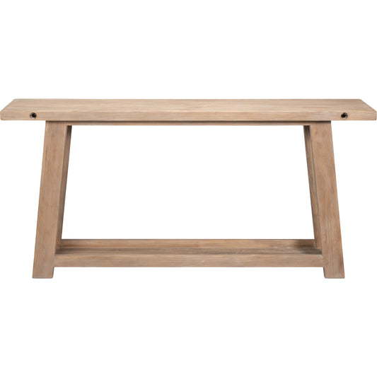 Farmhouse Kitchen Table by Sarreid Ltd. in natural and natural aged pine. Made from unique in a rustic style.