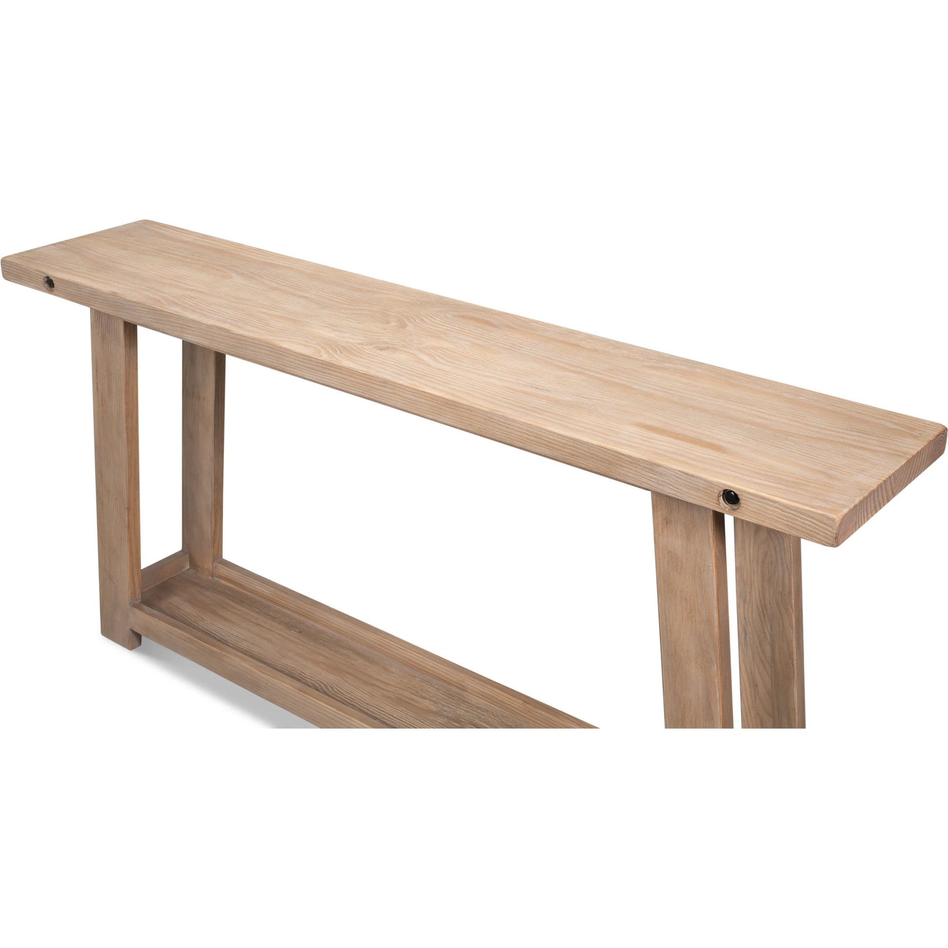 Farmhouse Kitchen Table by Sarreid Ltd. in natural and natural aged pine. Made from unique in a rustic style.
