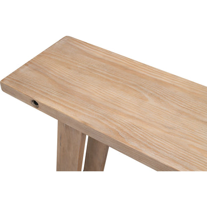 Farmhouse Kitchen Table by Sarreid Ltd. in natural and natural aged pine. Made from unique in a rustic style.