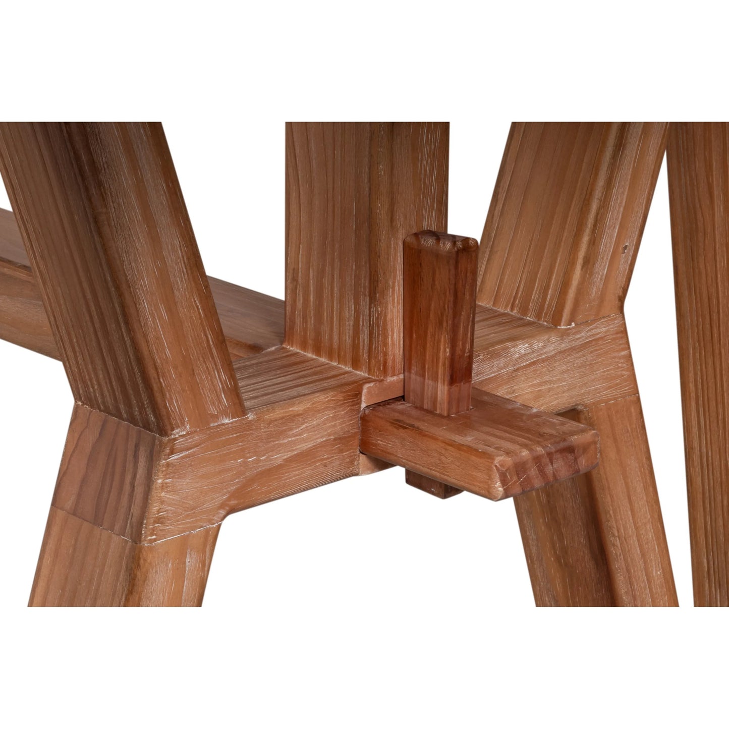 002 SI-2531073 | Closeup | Miner's Camp Dining Table by Sarreid Ltd. in natural and natural aged pine. Made from unique in a unique style.