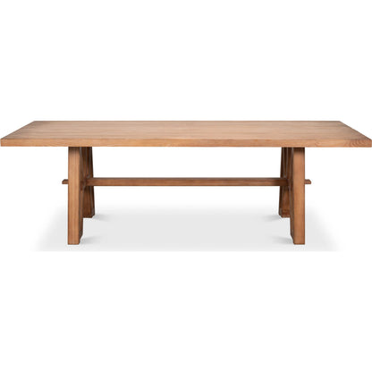Miner's Camp Dining Table by Sarreid Ltd. in natural and natural aged pine. Made from unique in a unique style.