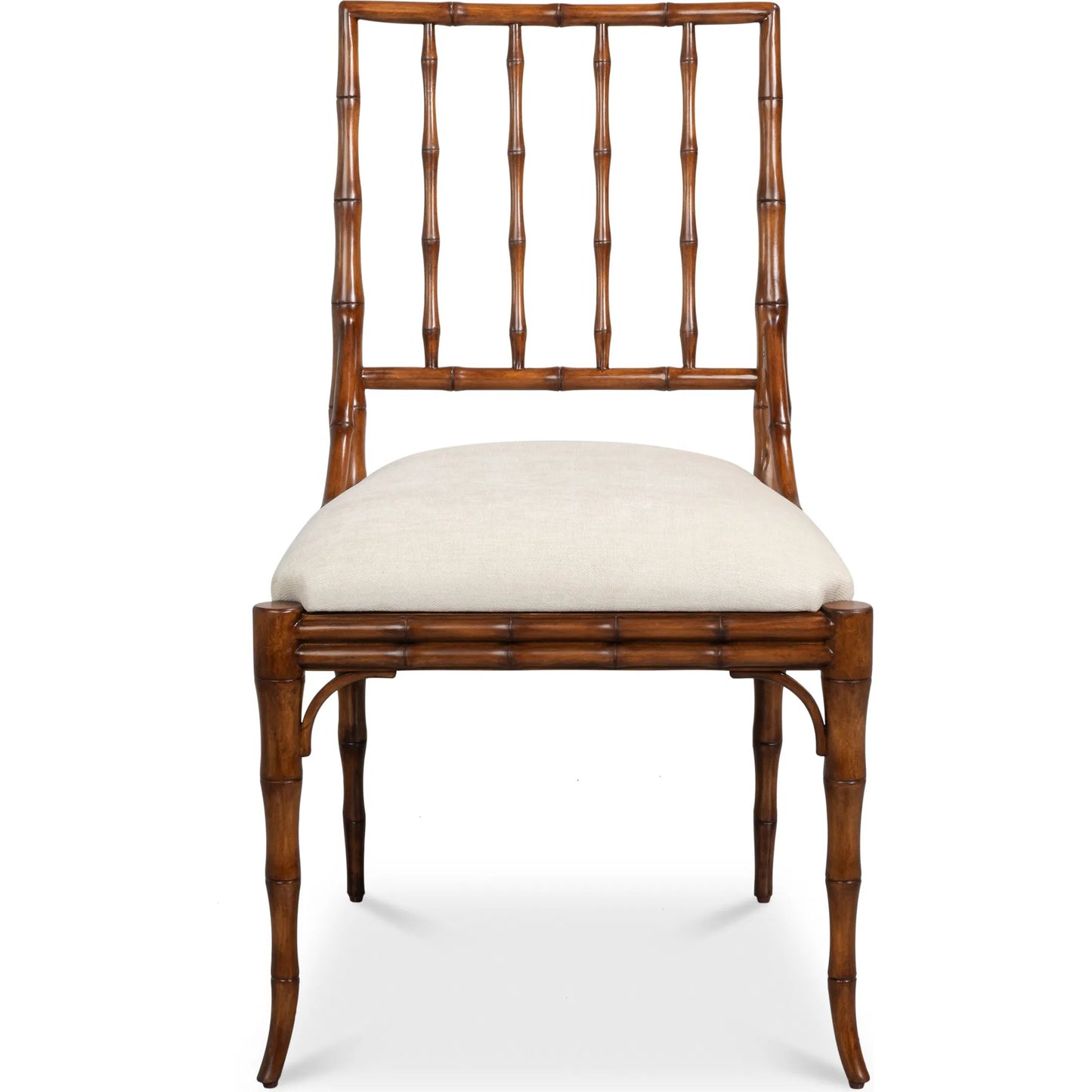 002 SI-2473336 | Additional Silo | Elora Chair (Set of 2) by Sarreid Ltd. in cream, palladio. Made from ash wood, danny chenille in a traditional style.