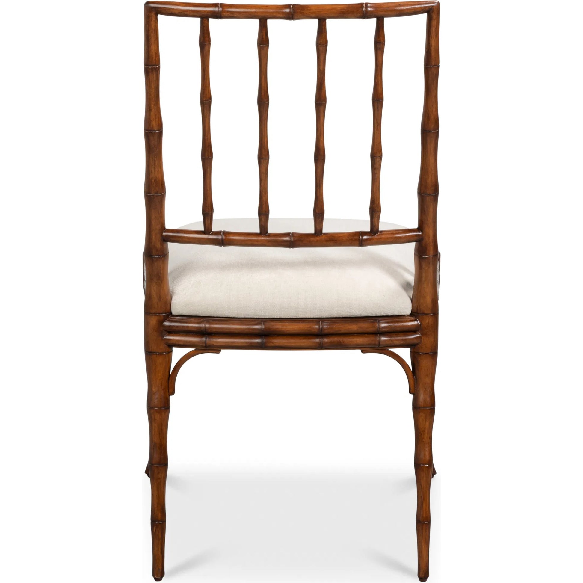 Elora Chair (Set of 2) by Sarreid Ltd. in cream, palladio. Made from ash wood, danny chenille in a traditional style.