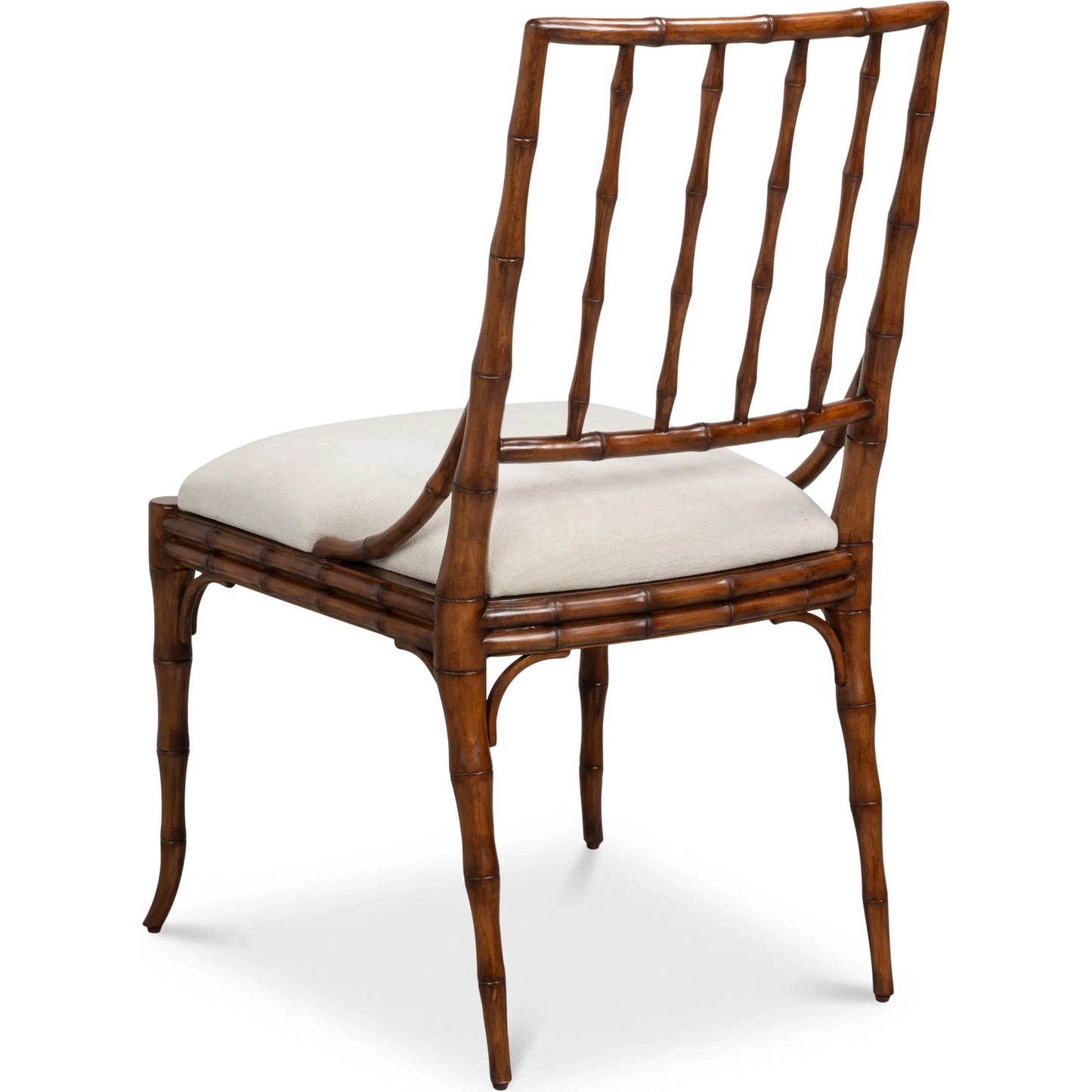 003 SI-2473336 | Additional Silo | Elora Chair (Set of 2) by Sarreid Ltd. in cream, palladio. Made from ash wood, danny chenille in a traditional style.