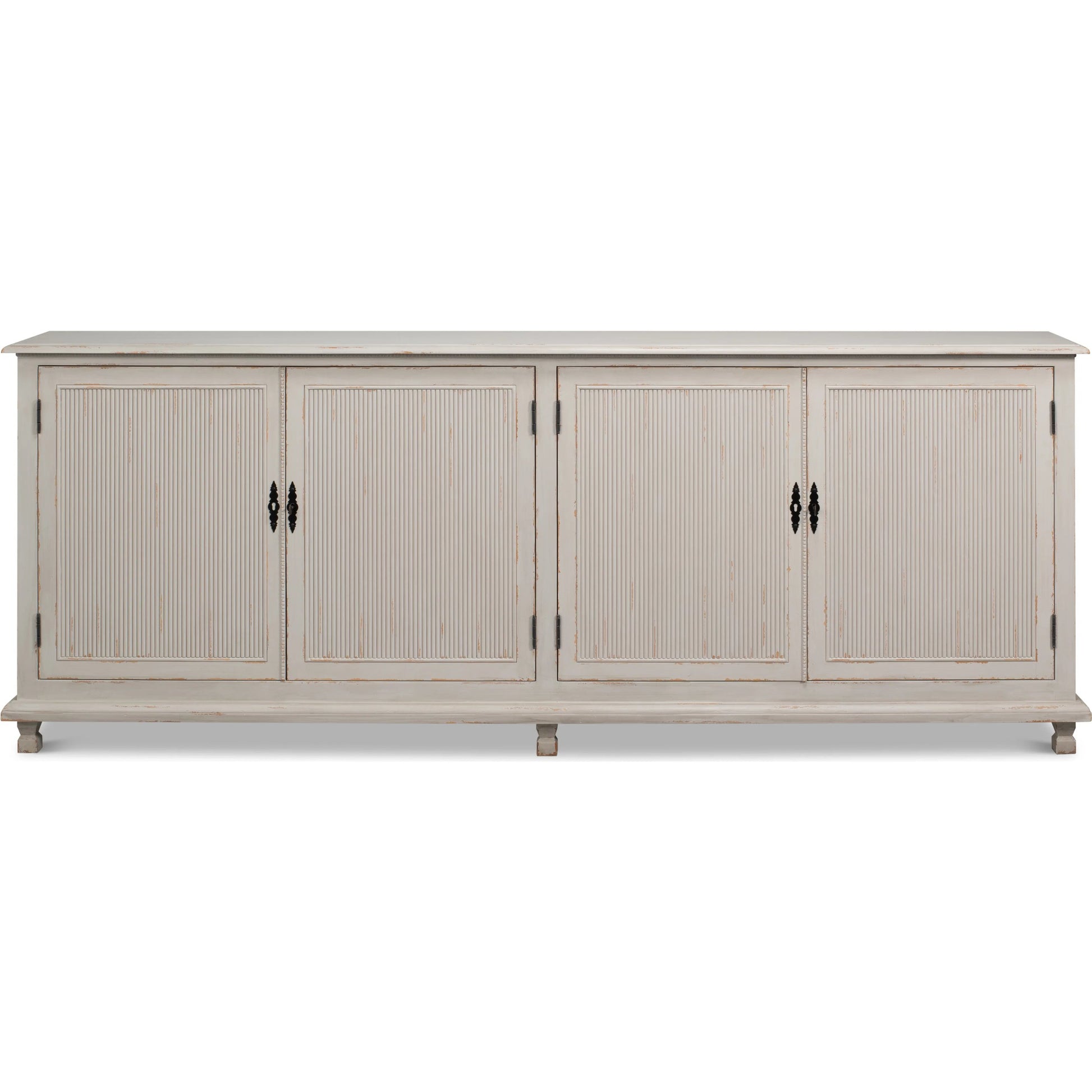 Harper Sideboard by Sarreid Ltd. in grey and pine, soft grey. Made from unique in a unique style.