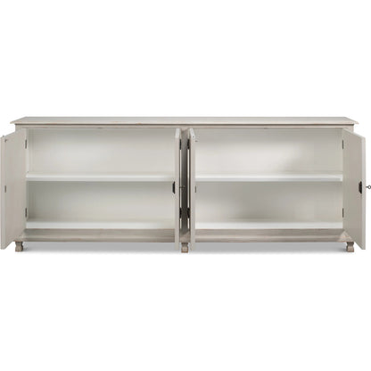 Harper Sideboard by Sarreid Ltd. in grey and pine, soft grey. Made from unique in a unique style.
