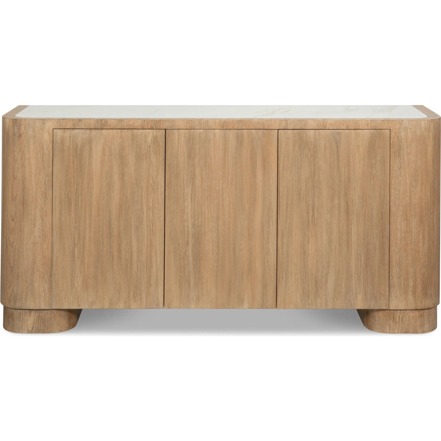 010 SI-2635419 | Additional Silo | Arcus Sideboard by Sarreid Ltd. in brown and mango wood, manmade marble top, wood veneer, faux marble. Made from unique in a unique style.