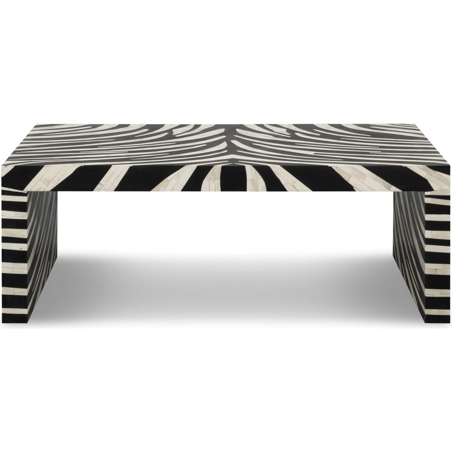 002 SI-2635430 | Additional Silo | Meridian Bone Inlay Cocktail Table by Sarreid Ltd. in mango wood. Made from unique in a unique style.
