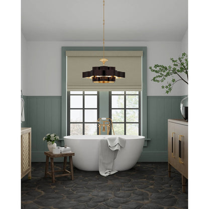 Grand Lotus Chandelier by Currey and Company. Made from unique in a modern style.