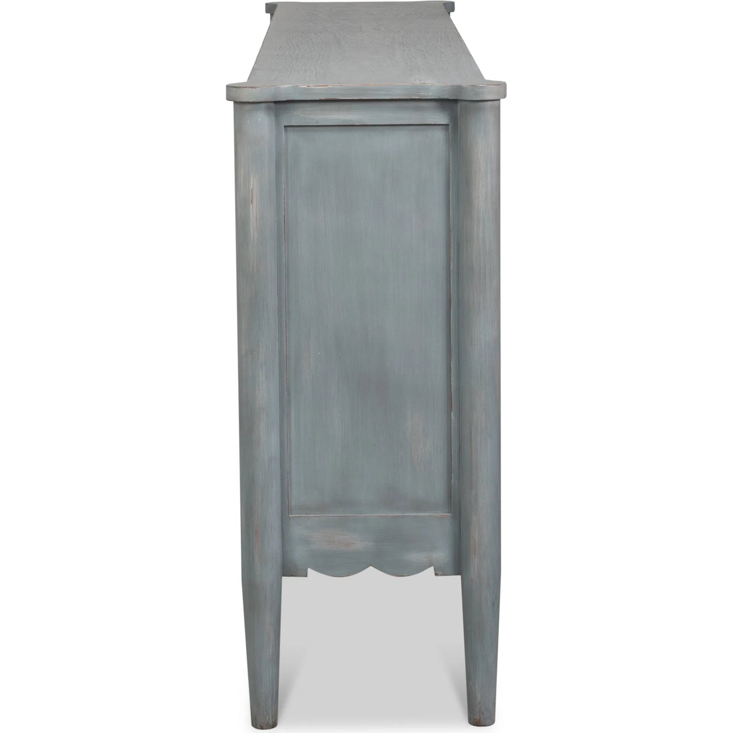 001 SI-2635424 | Additional Silo | Dutch Sideboard by Sarreid Ltd. in grey and pine, antique grey. Made from unique in a unique style.