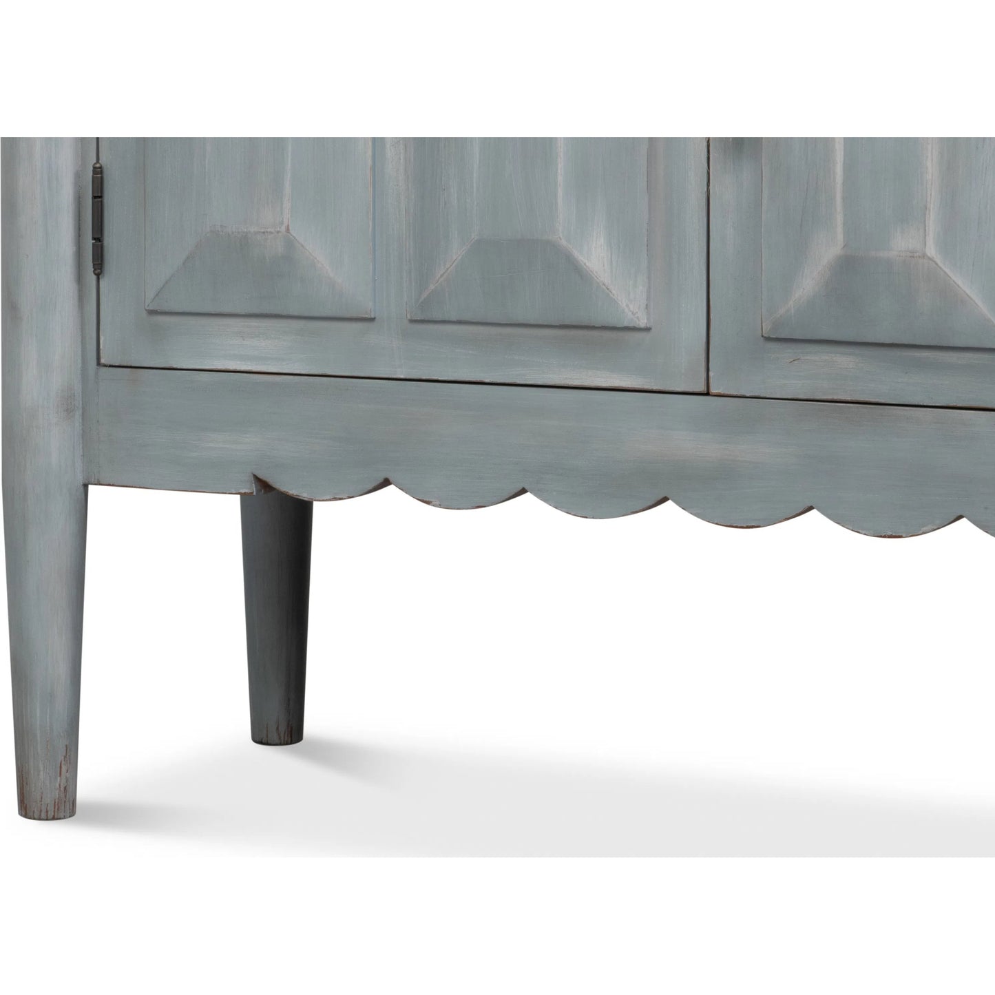 003 SI-2635424 | Additional Silo | Dutch Sideboard by Sarreid Ltd. in grey and pine, antique grey. Made from unique in a unique style.