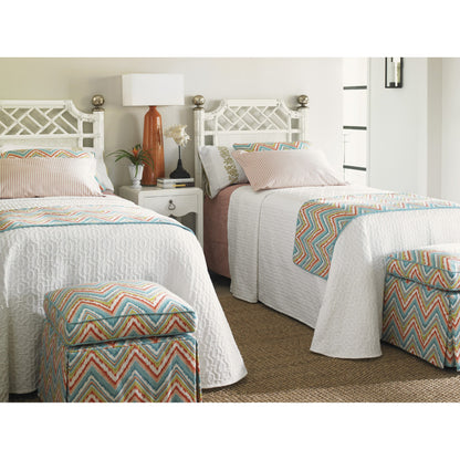 Pritchards Bay Panel Headboard by Tommy Bahama Home in somers isle. Made from unique in a traditional style.