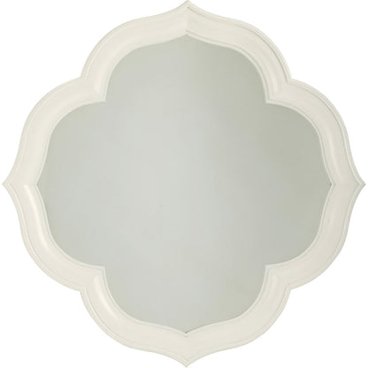 Paget Mirror by Tommy Bahama Home in white. Made from unique in a traditional style.