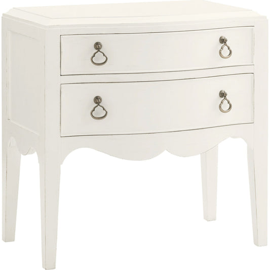 Martello Night Table by Tommy Bahama Home in white. Made from unique in a transitional style.