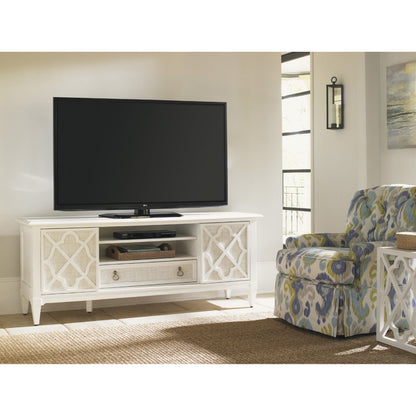Wharf Street Media Console by Tommy Bahama Home. Made from unique in a cottage & farmhouse style.