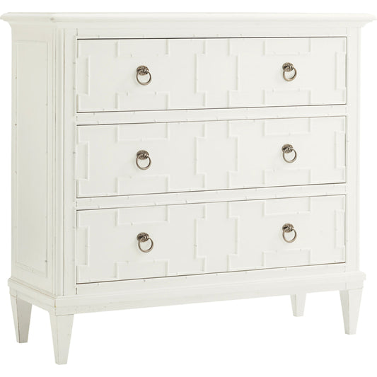 Somers Isle Hall Chest by Tommy Bahama Home in white. Made from unique in a traditional style.