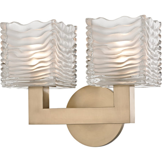 Sagamore Bath Bracket by Hudson Valley. Made from steel in a modern style.