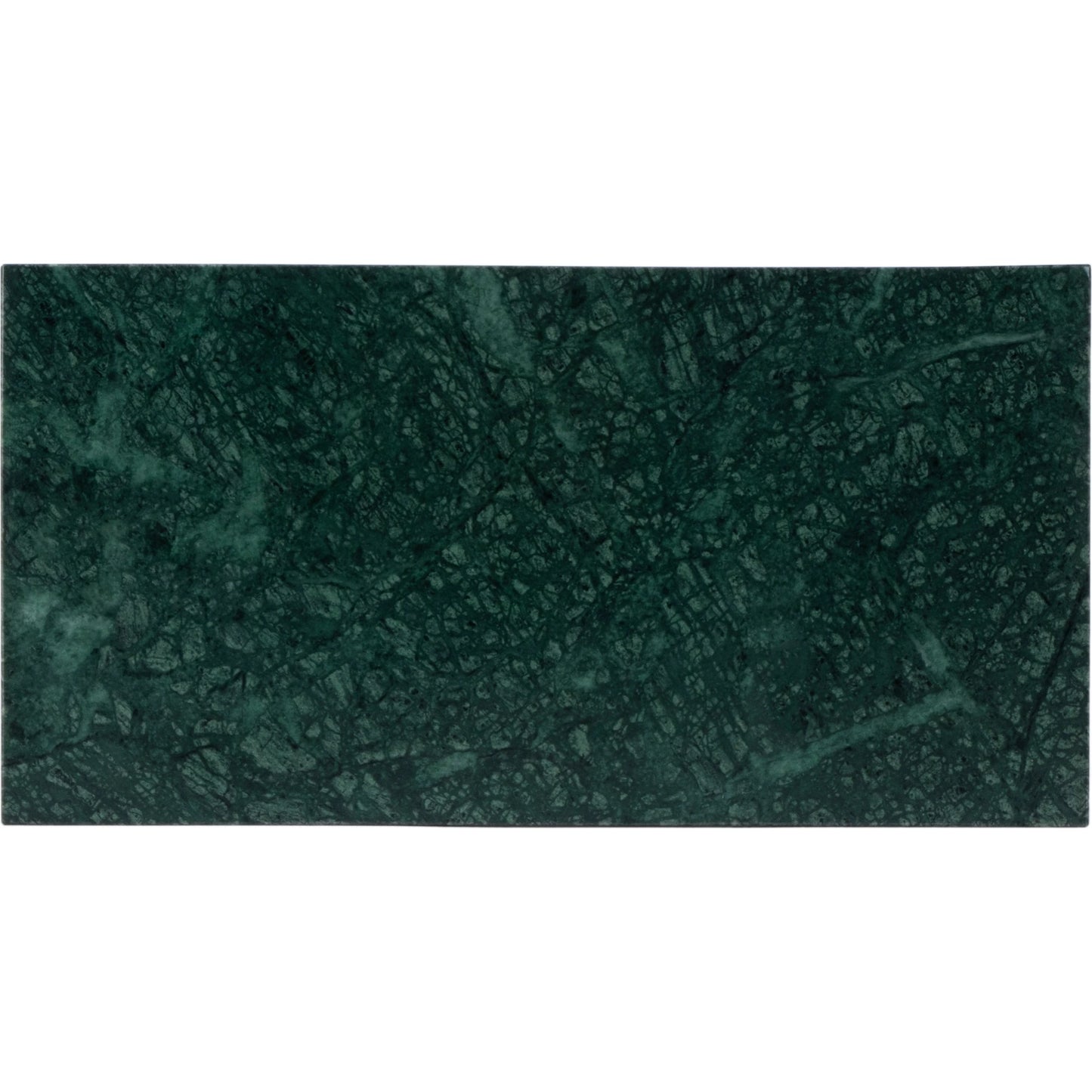 005 SI-2155843 | Closeup | Edie Magazine Side Table by Butler Specialty Company in green marble. Made from iron, leather, marble in a modern style.