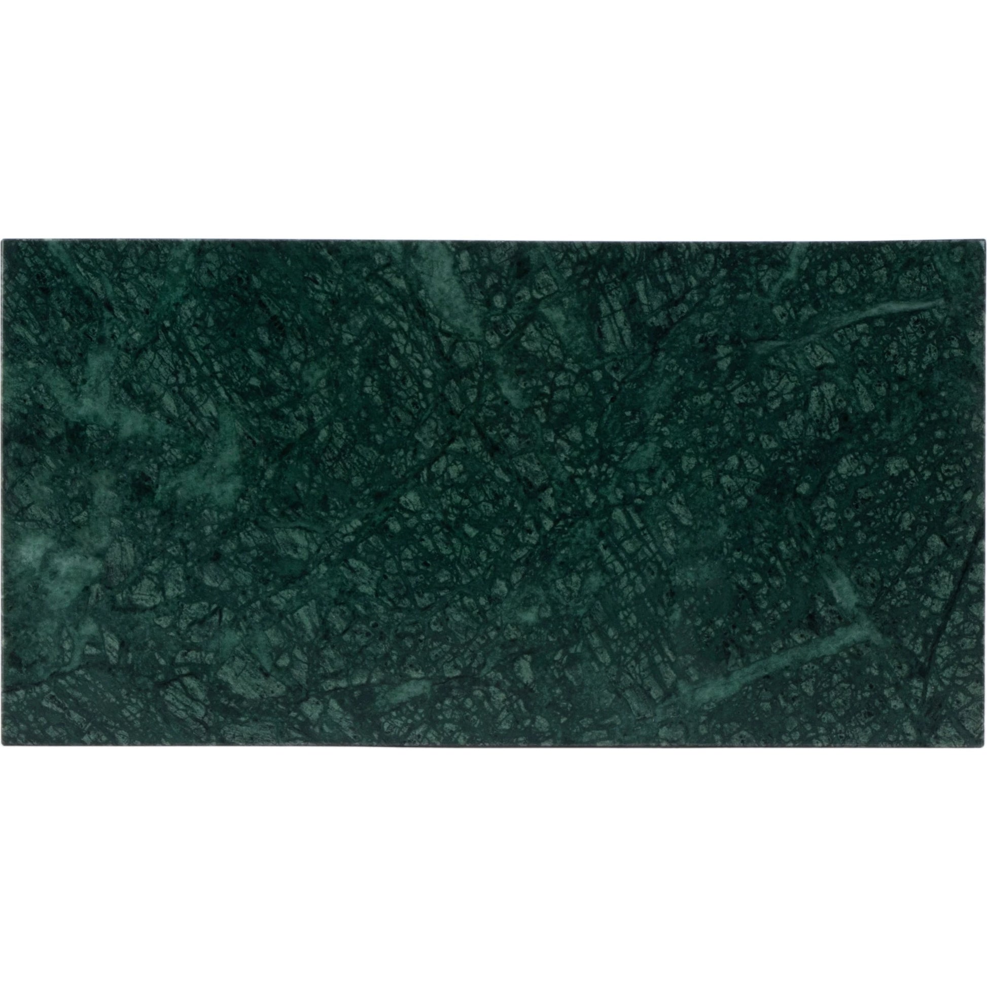Edie Magazine Side Table by Butler Specialty Company in green marble. Made from iron, leather, marble in a modern style.