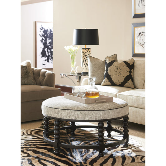 Naples Cocktail Ottoman by Lexington. Made from unique in a eclectic & global style.